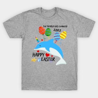 Happy Easter 2022 Delphine Unicorn T-Shirt